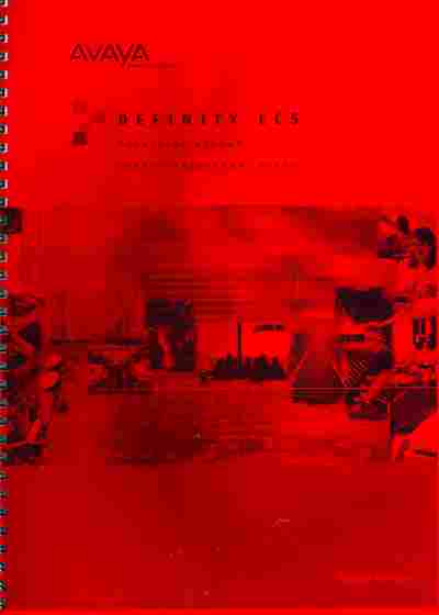 Буклет AVAYA Definity ECS, 55-1620, Баград.рф